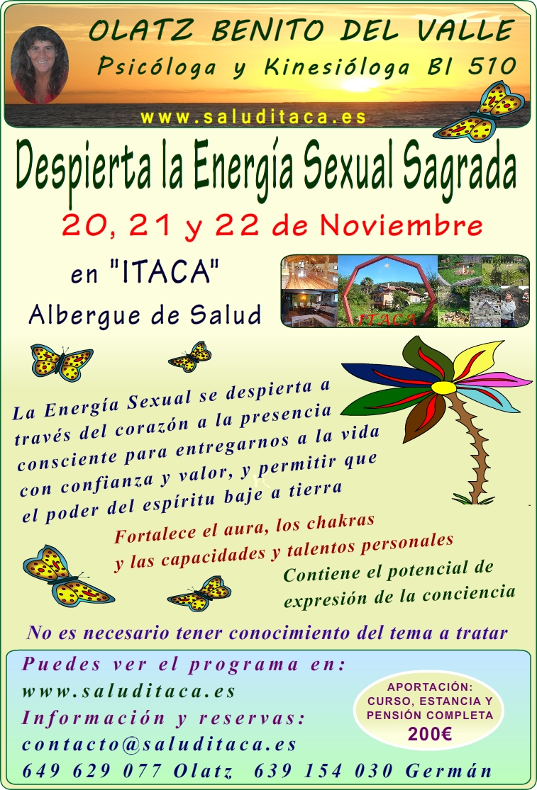 2015 DESPIERTA LA ENERGIA SEXUAL SAGRADA cartel